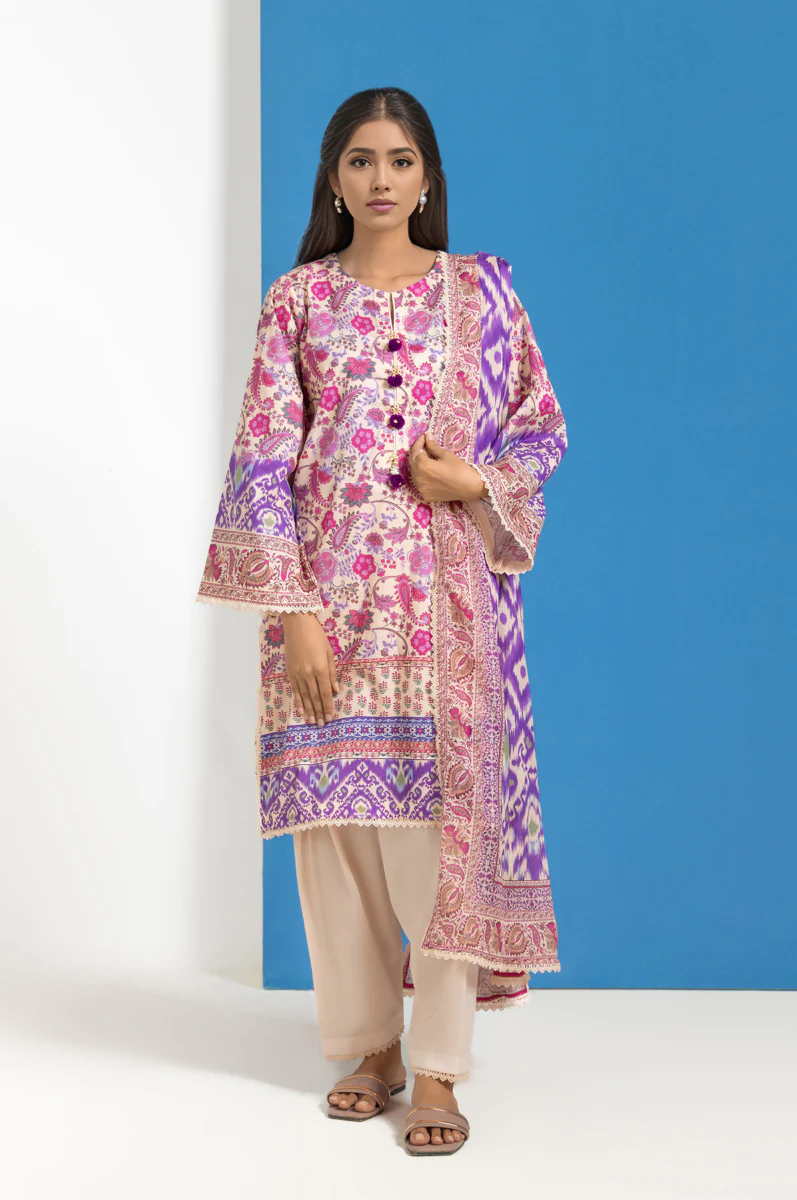 Peach-Cambric-3 Piece (WPS25P3080)
