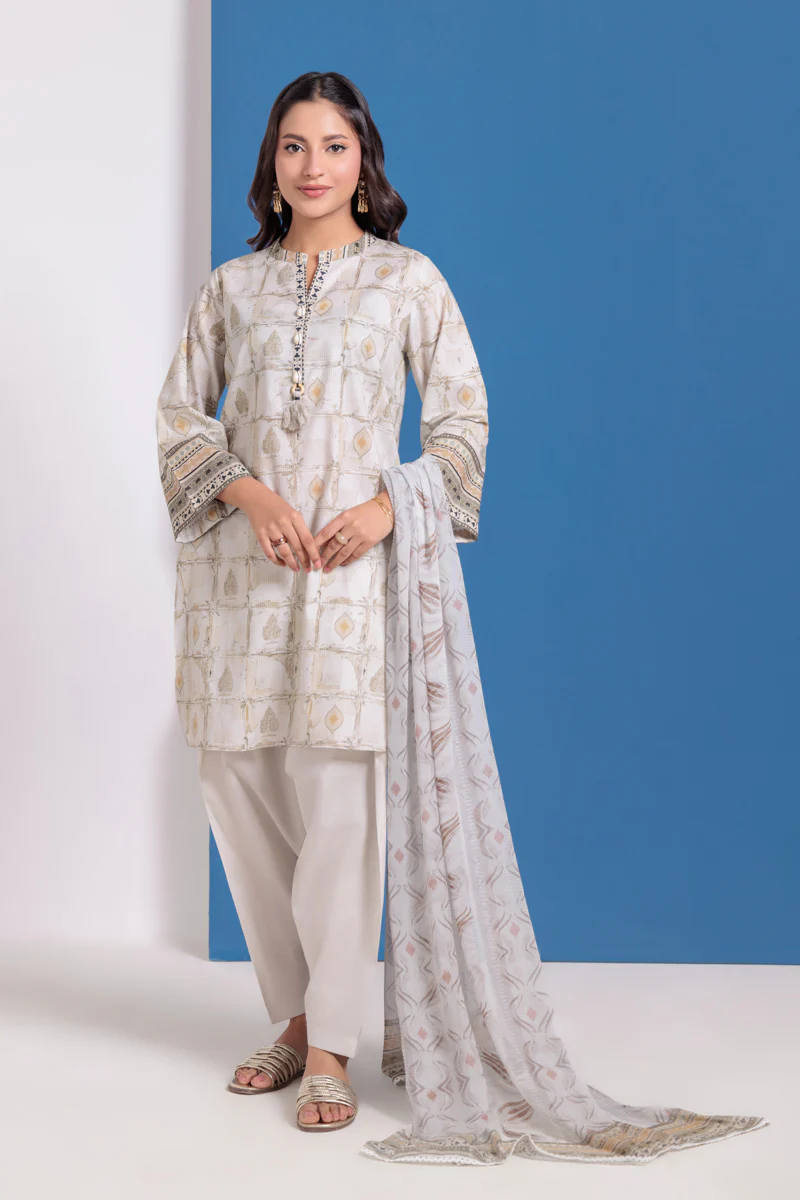 Grey-Cambric-3 Piece (WPS25P3091)
