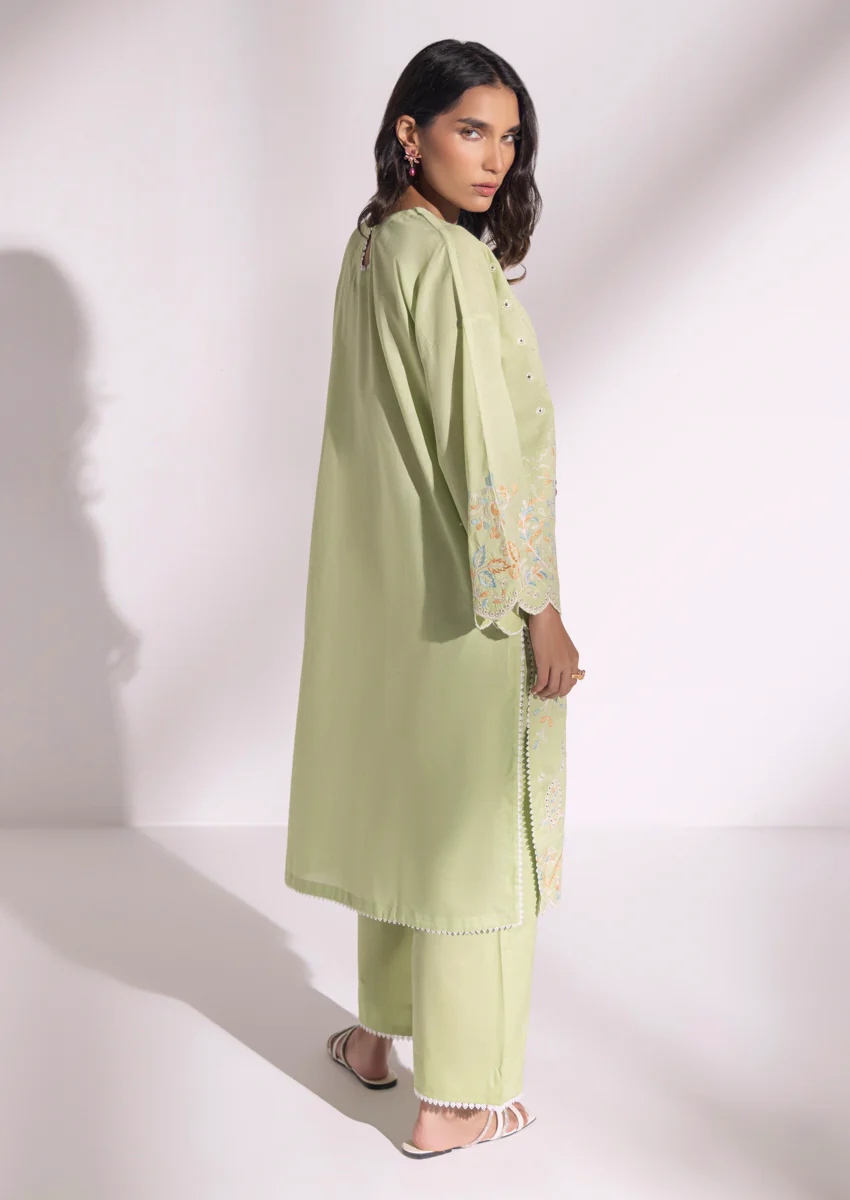 S-Green-Cambric-2 Piece (WPS25SE2009) - Image 2
