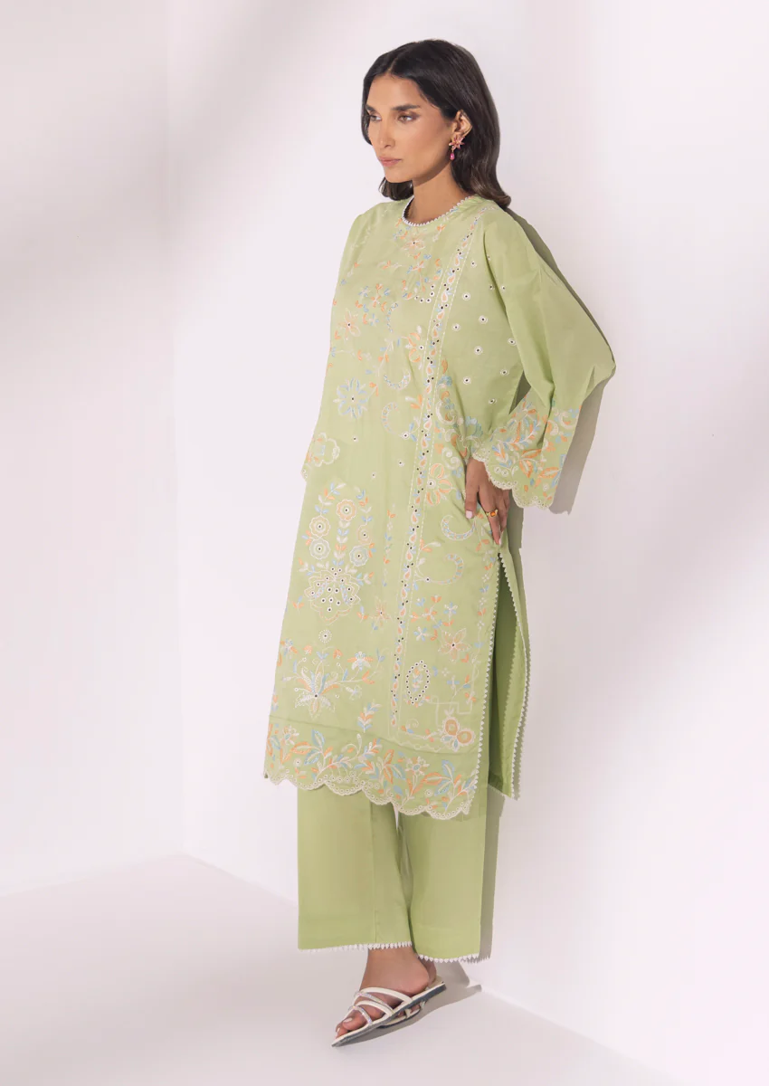 S-Green-Cambric-2 Piece (WPS25SE2009) - Image 6
