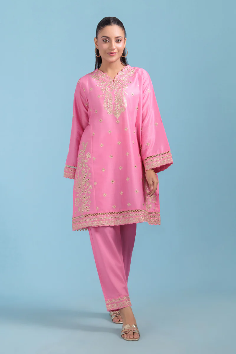 L-Pink-Cambric-2 Piece (WPS25SE2011)