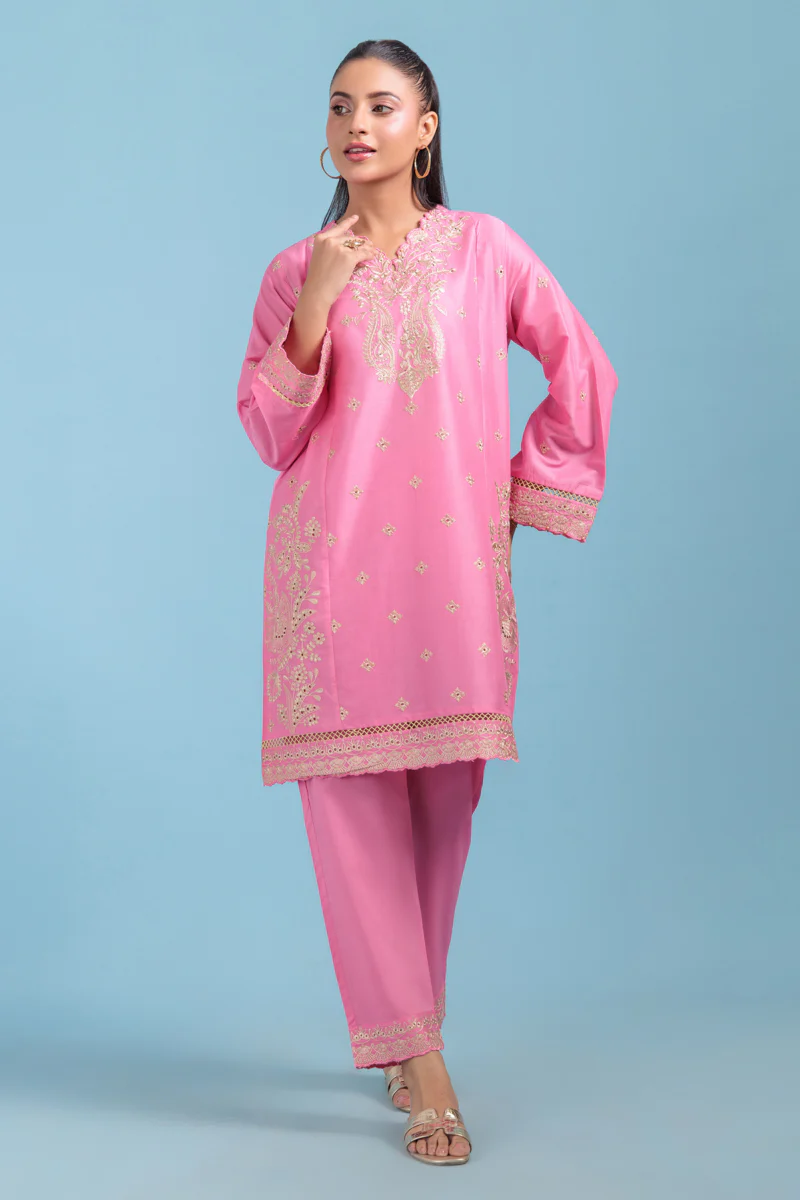 L-Pink-Cambric-2 Piece (WPS25SE2011) - Image 5