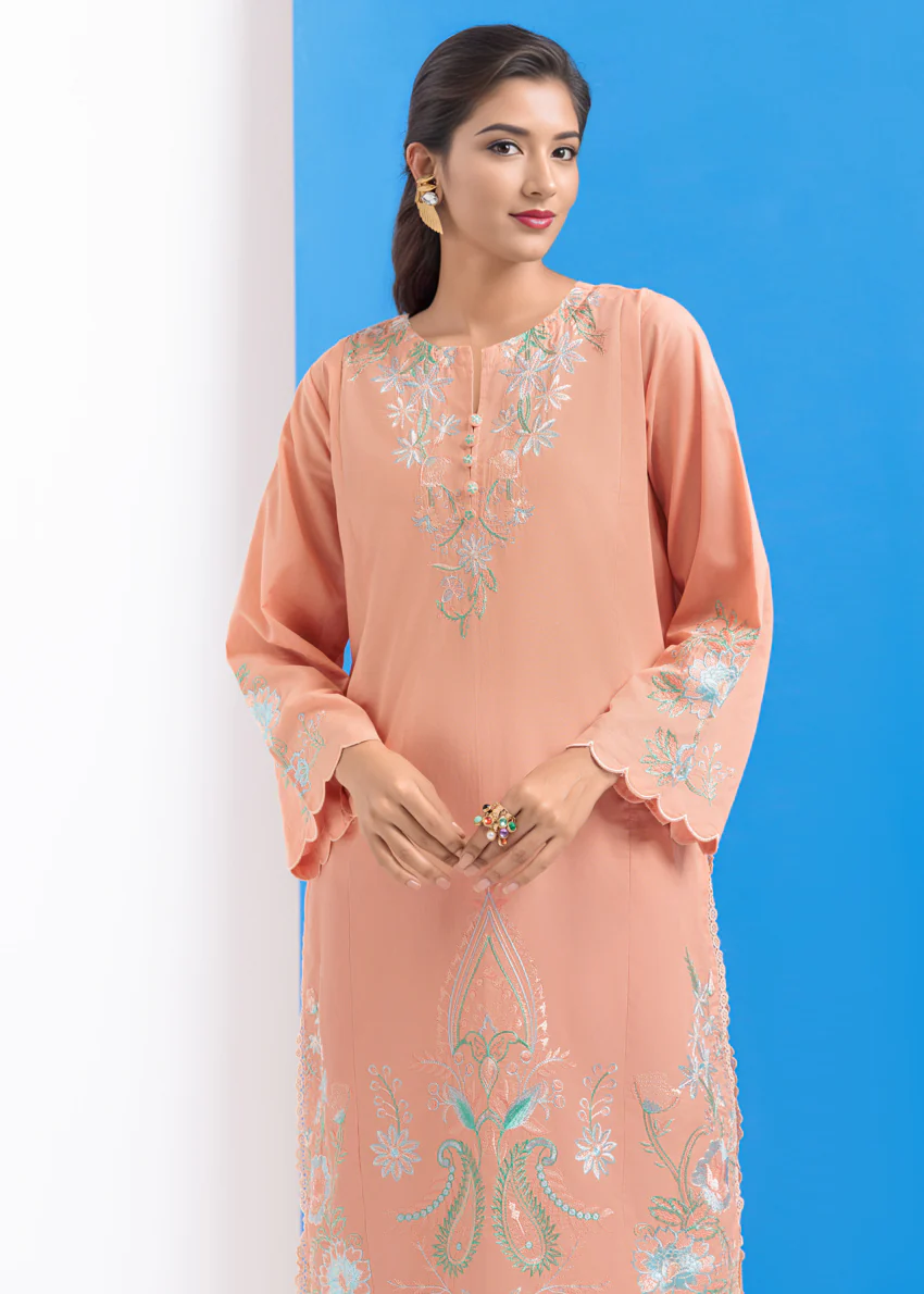 Peach-Cambric-2 Piece (WPS25SE2035) - Image 3