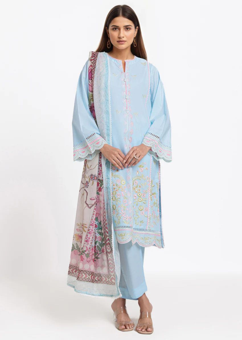 L-Blue-Jacquard-3 Piece (WPS25SE3010) - Image 3
