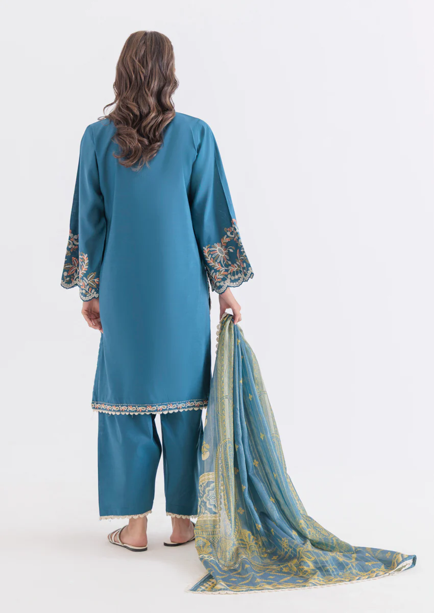 Teal-Silk-3 Piece (WPS25SE3015) - Image 2