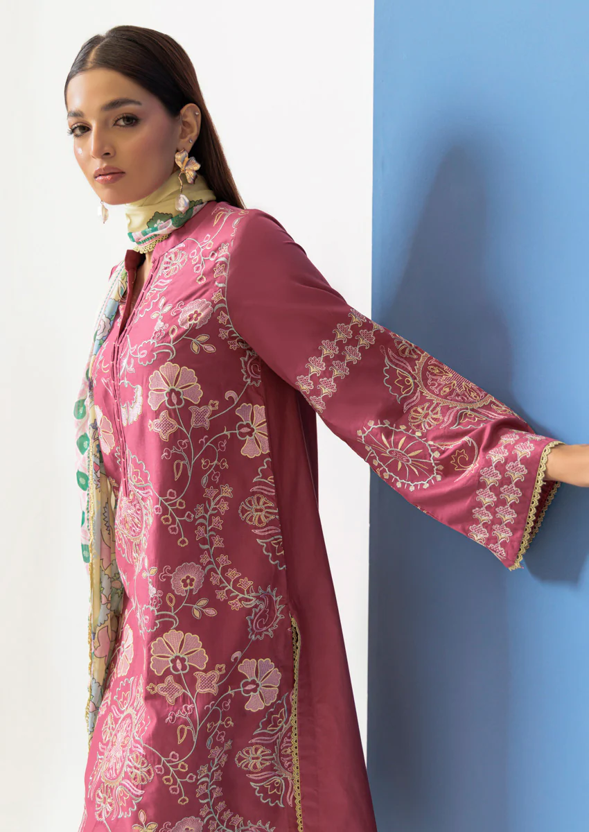 Pink-Cambric-3 Piece (WPS25SE3070) - Image 5