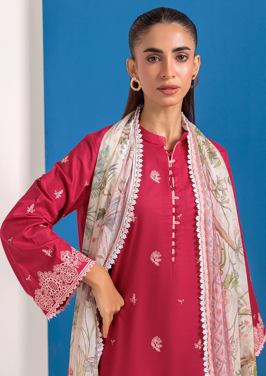 Pink-Cambric-3 Piece (WPS25SE3084) - Image 5