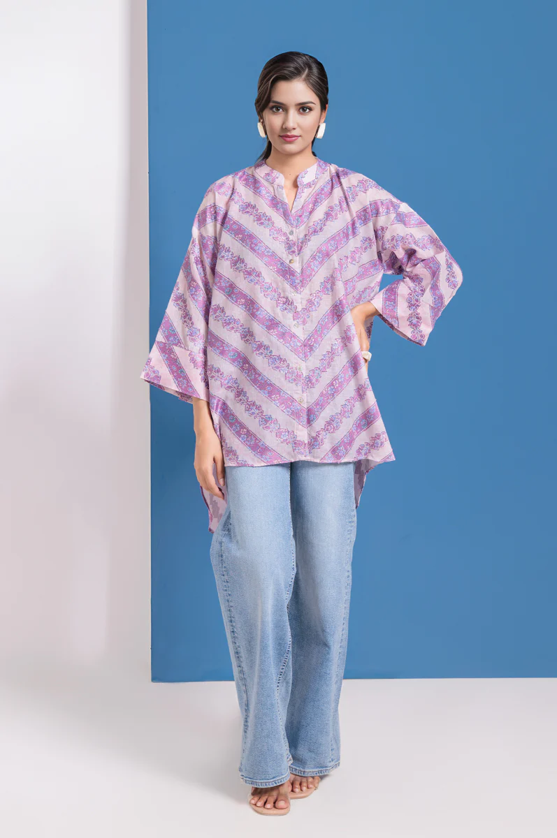 L-Purple-Jacquard-1 Piece (WPS25SL1044) - Image 4