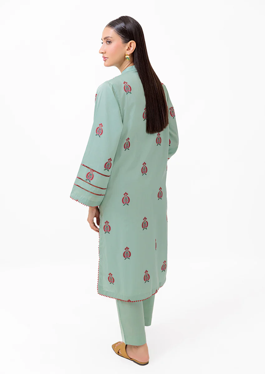 Sage-Jacquard-2 Piece (WPS25SL2008) - Image 2
