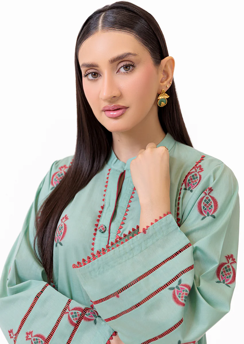 Sage-Jacquard-2 Piece (WPS25SL2008) - Image 4