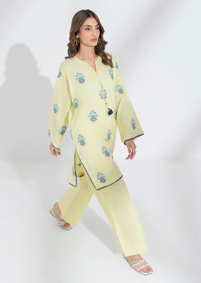 L-Yellow-Jacquard-2 Piece (WPS25SL2009) - Image 4