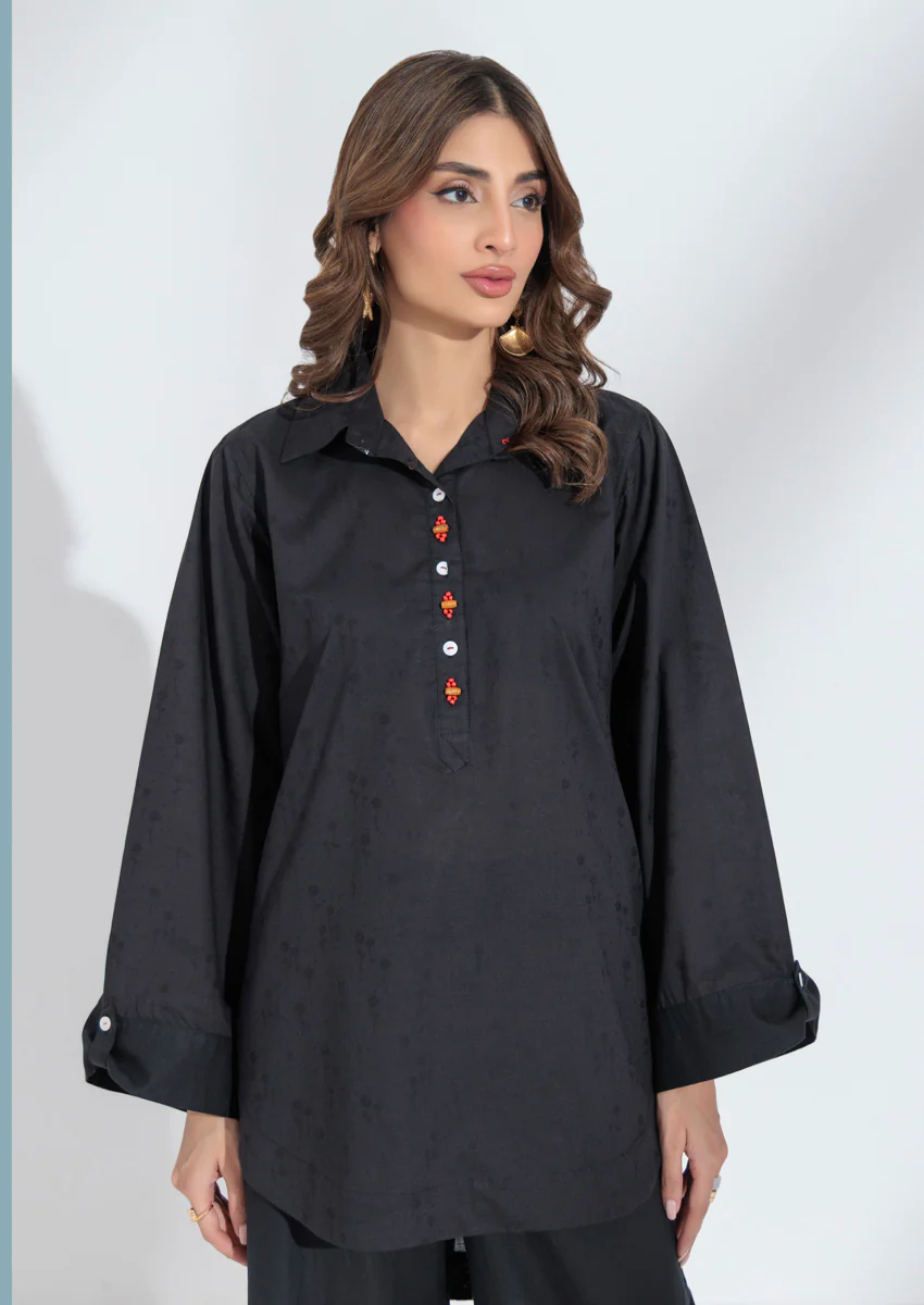 Black-Jacquard-2 Piece (WPS25SL2015) - Image 3