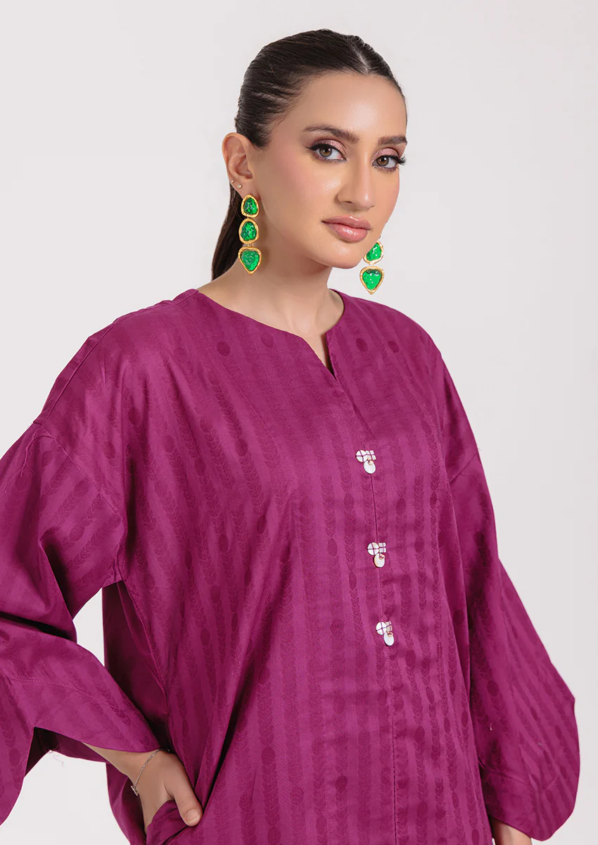 Purple-Jacquard-2 Piece (WPS25SL2022) - Image 6