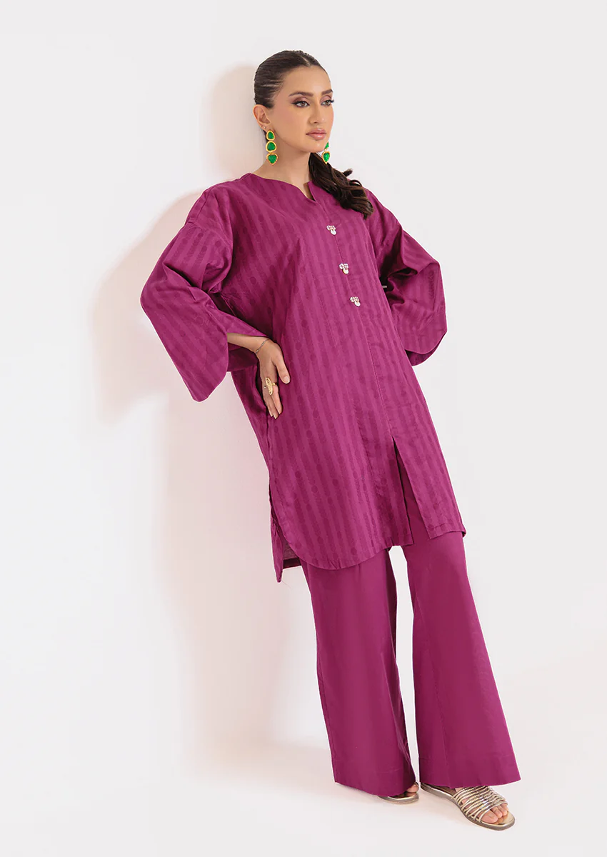 Purple-Jacquard-2 Piece (WPS25SL2022) - Image 8