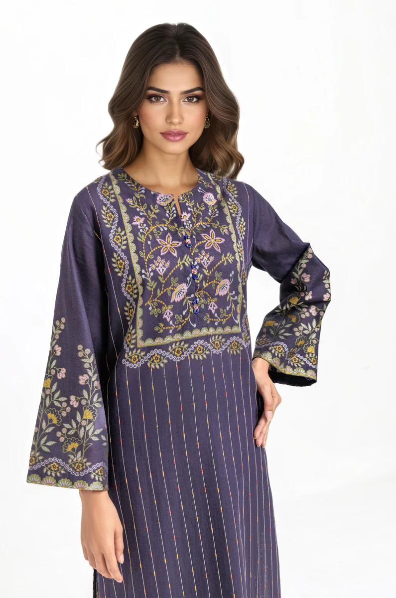Indigo-Jacquard-2 Piece (WPS25SL2061) - Image 4