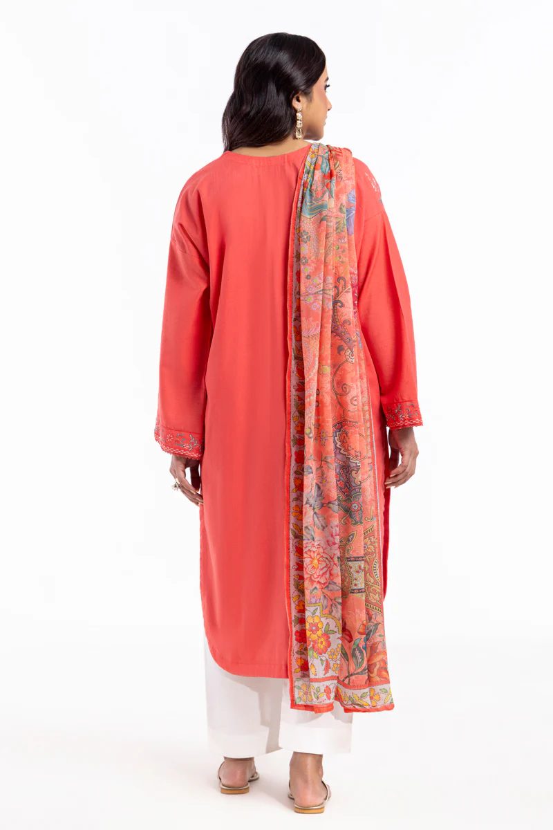 Coral-Cross Hatch-2 Piece (WPSDSBW25B9O44) - Image 2