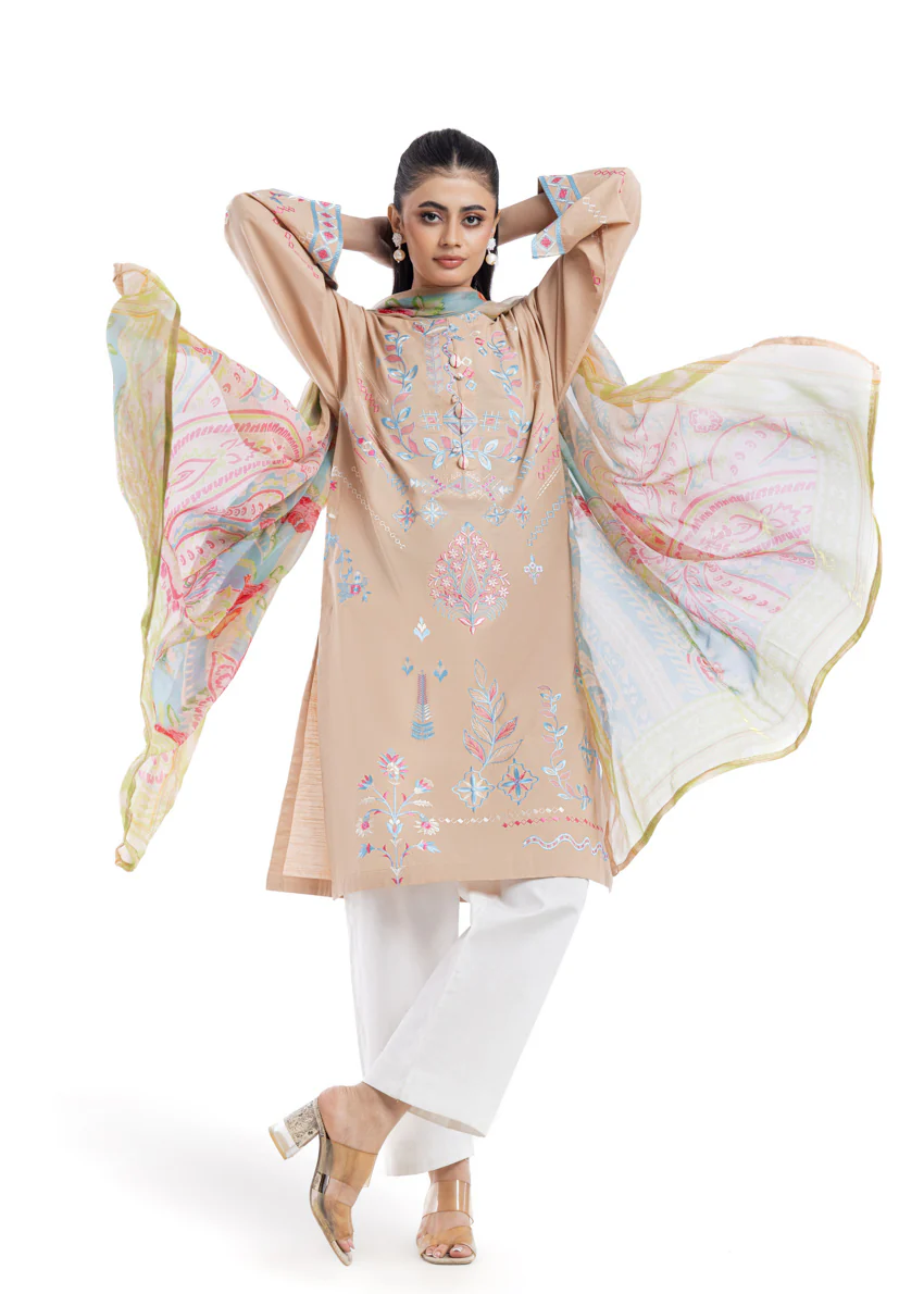 Beige-Dyed Slub-2 Piece (WPSDSSW25S1J3) - Image 6