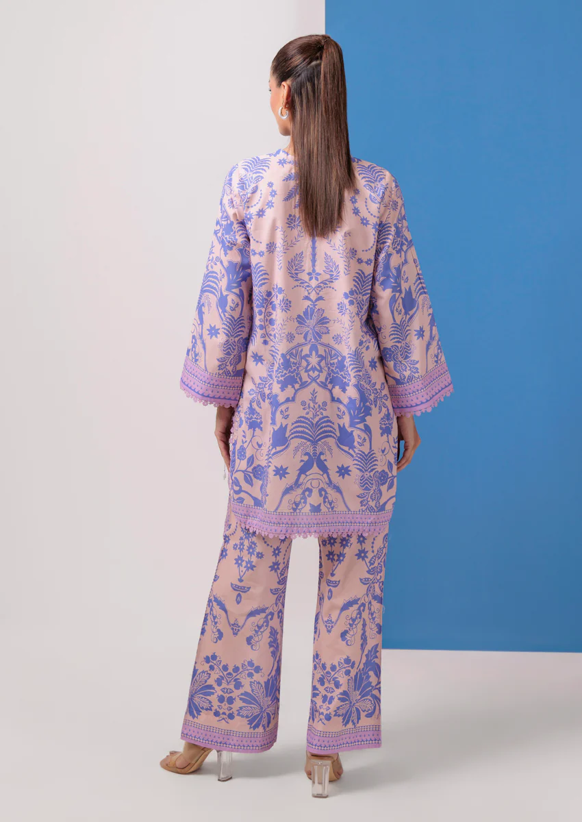 L-Pink-Cambric-2 Piece (WPSTPBS25B7A13) - Image 2