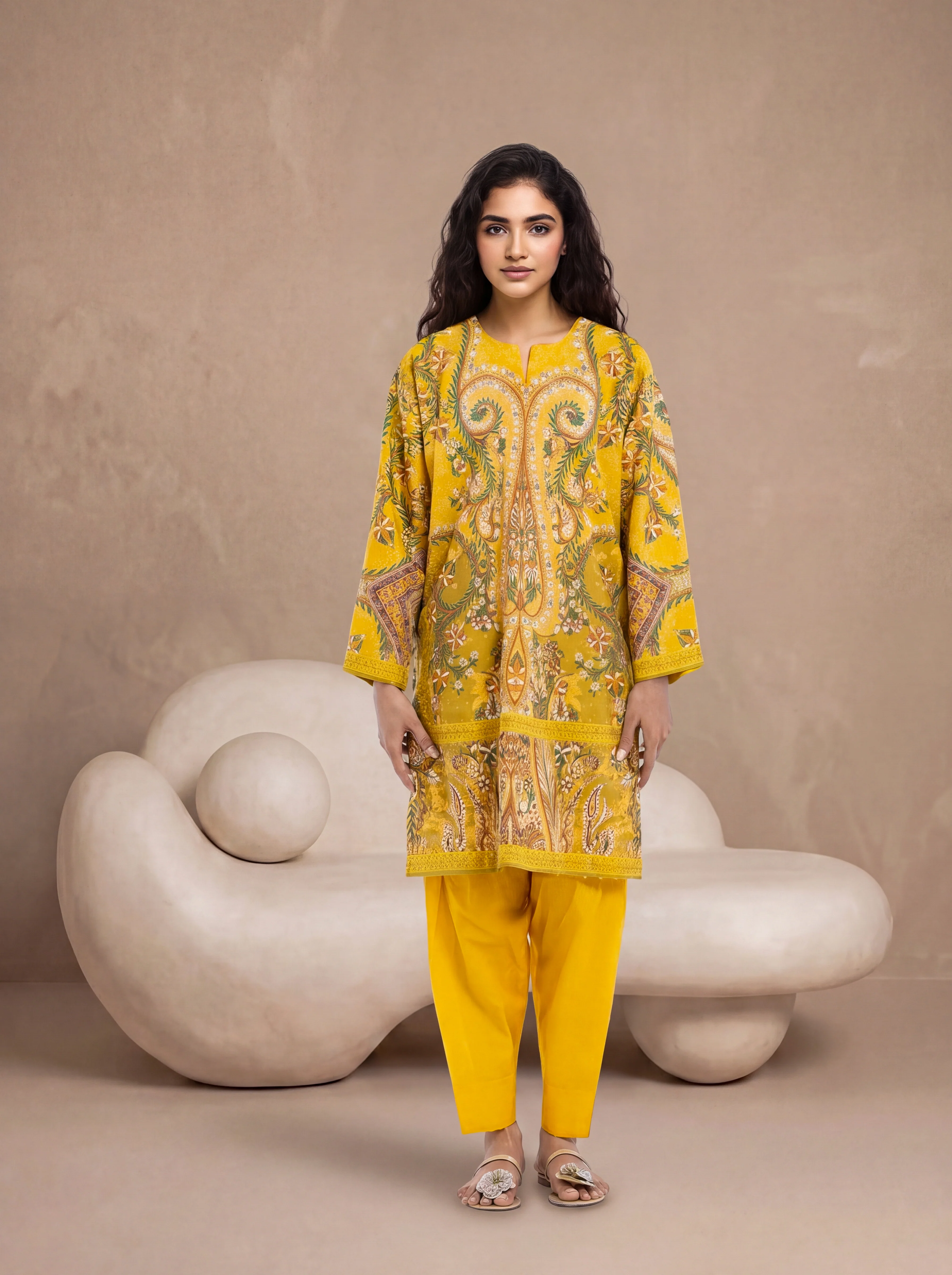 Yellow-Boxy-2 Piece (WPSTPSBW25B11D43)