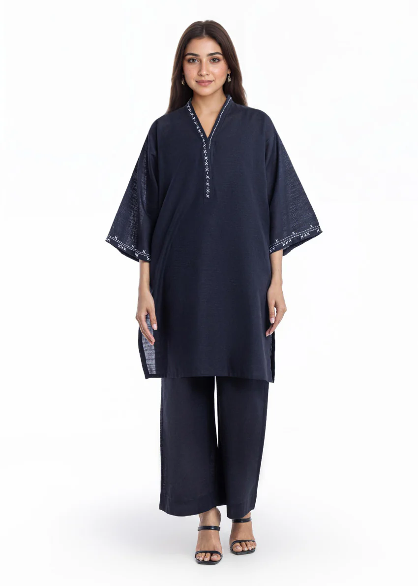 Black-Khaddar-2 Piece (WPSTSBW25HR10N17) - Image 5