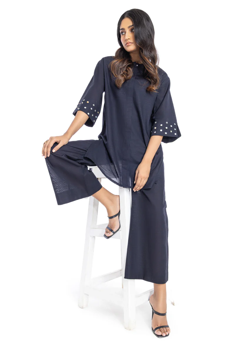 Black-Khaddar-2 Piece (WPSTSBW25HR10N18) - Image 7