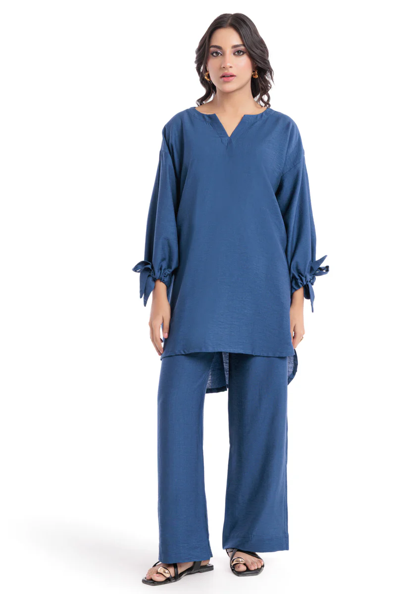 W-Blue-Flannel-2 Piece (WPSTSBW25HR10N7) - Image 2