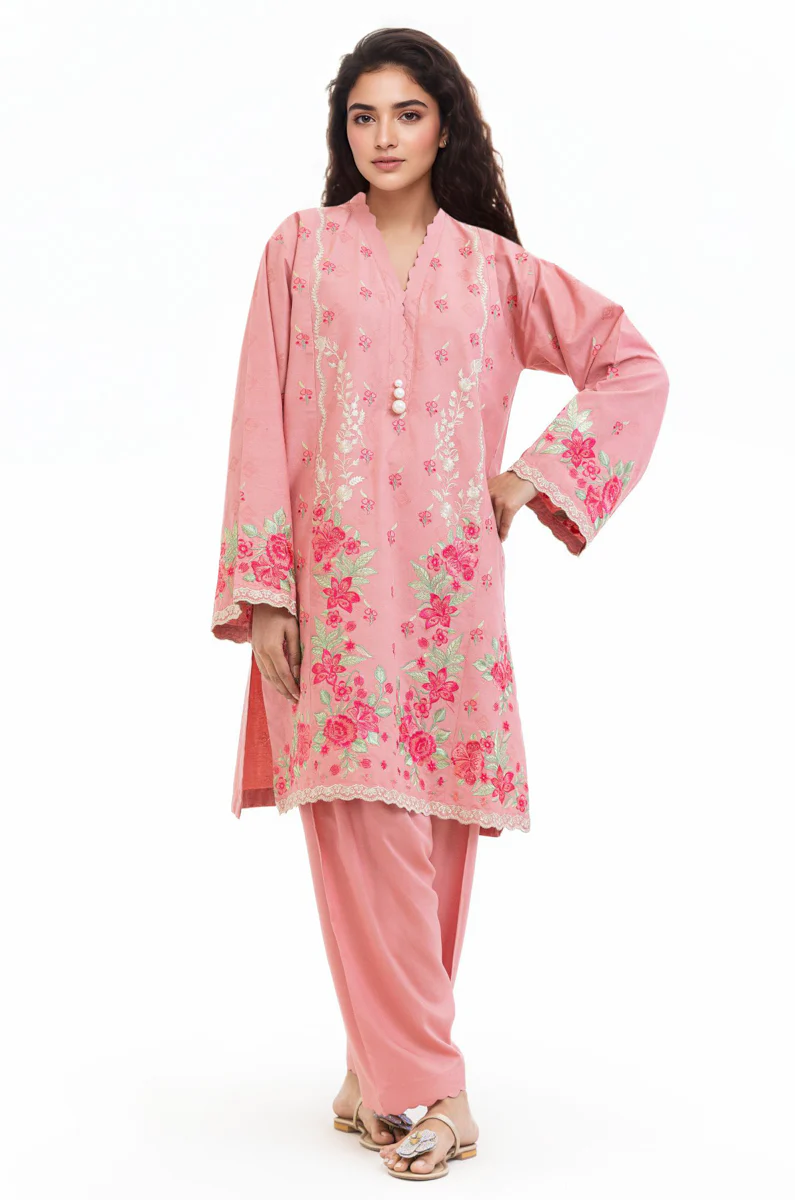 Peach-Jacquard-2 Piece (WPSTSSW25S9O15) - Image 7