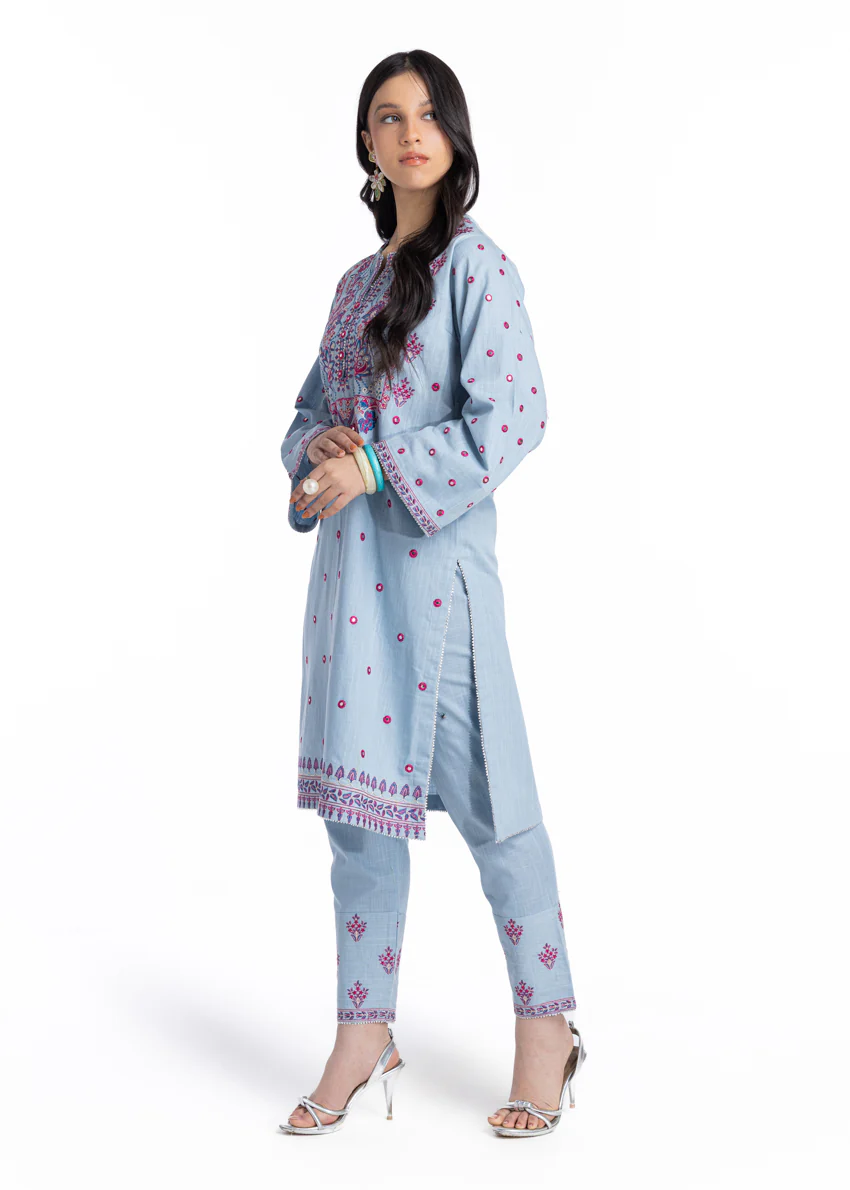 Lavender-Cross Hatch-2 Piece-(WPSTSSW25S9O5) - Image 2