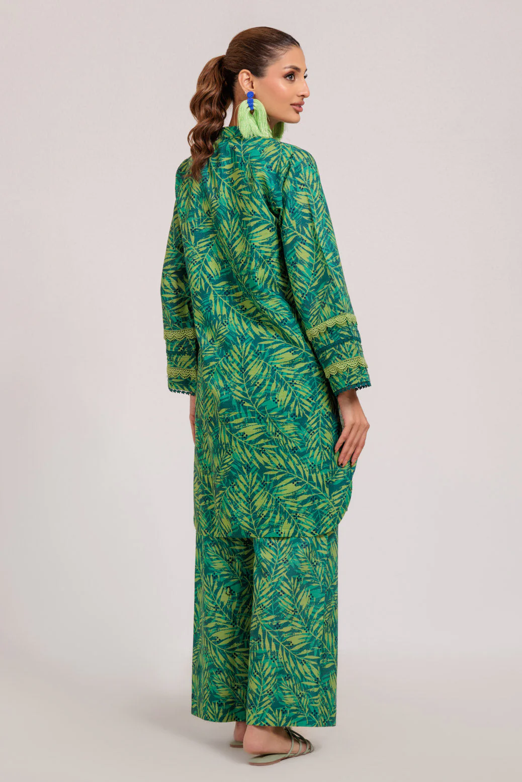 GREEN-KHADDAR-2 PIECE (WS1242P07) - Image 5