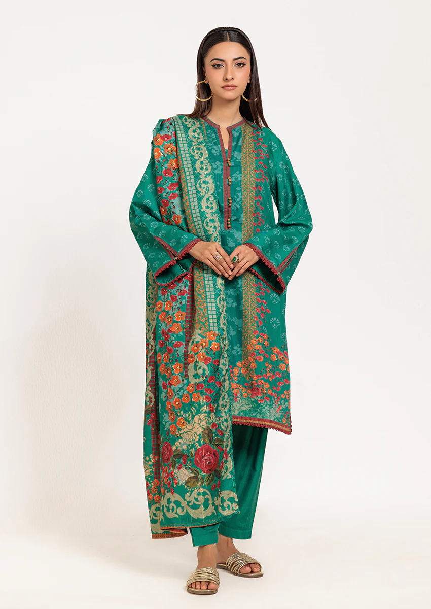 GREEN-VISCOSE-3 PIECE (WS1243P10) - Image 3