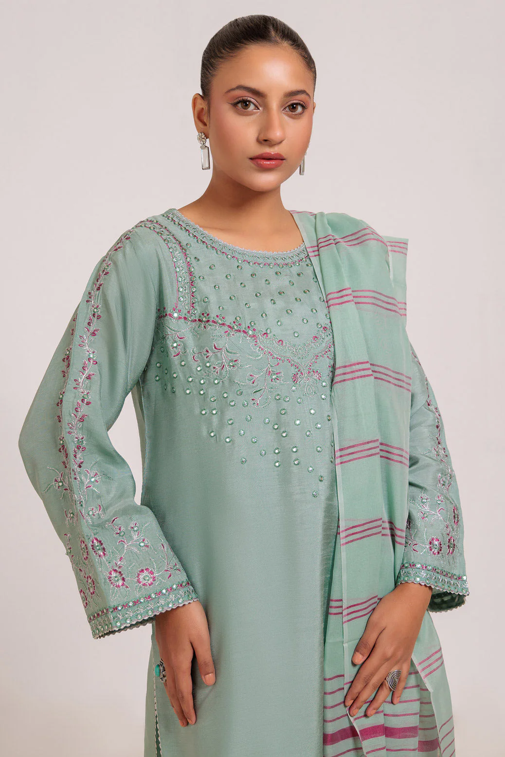 S-GREEN-SILK-3 PIECE (WS5243P07) - Image 4