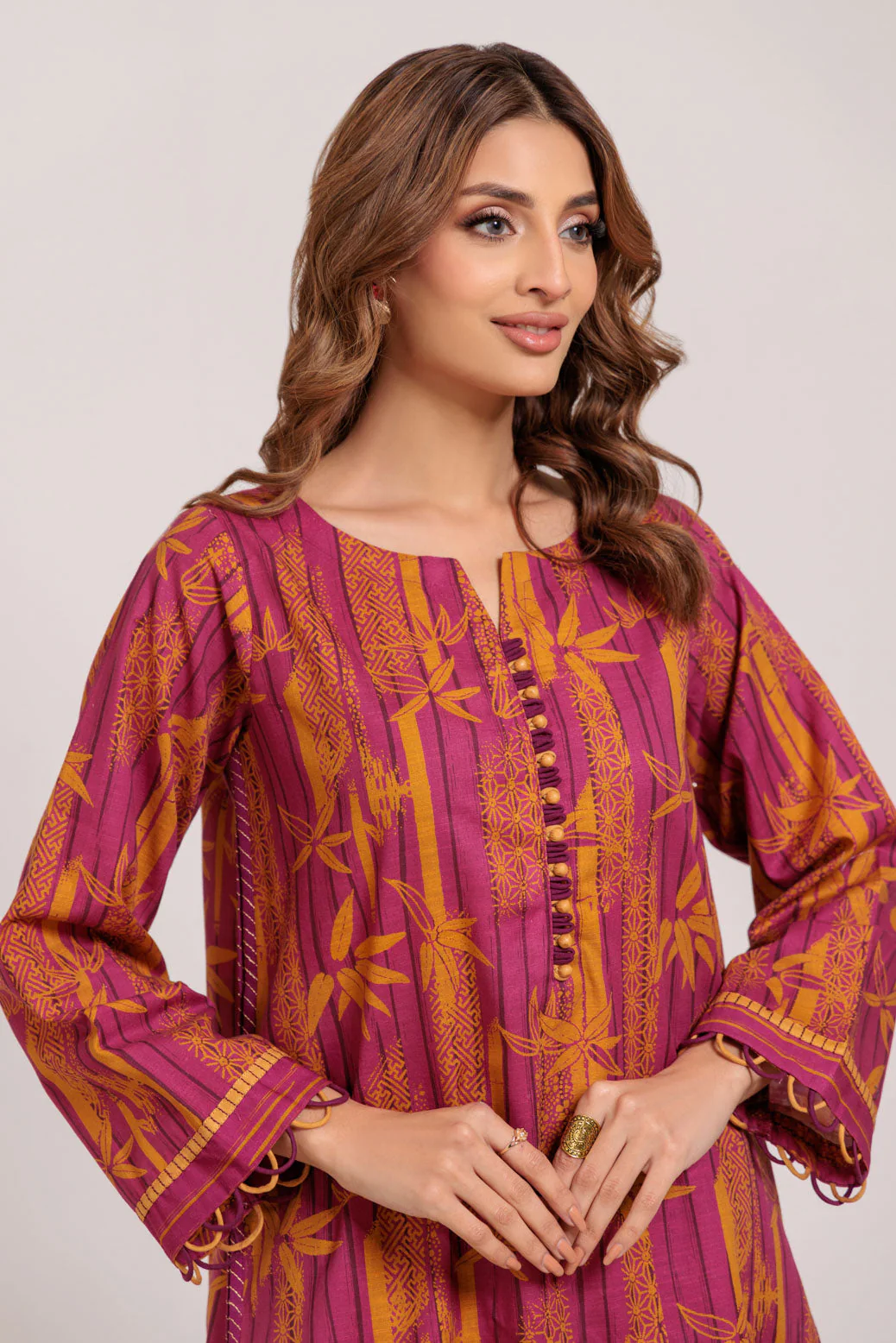 PINK-KHADDAR-2 PIECE (WS6242P03) - Image 2