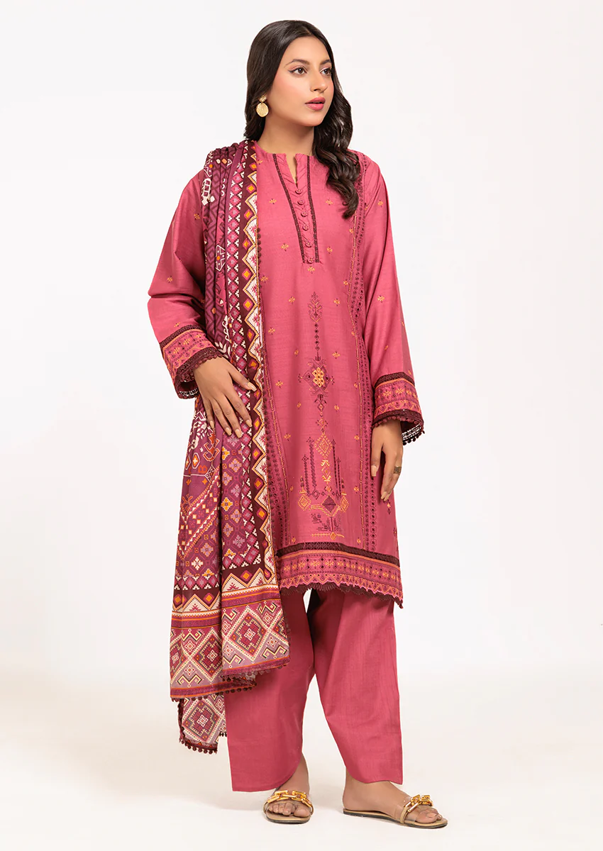 Pink-Cross Hatch - 3 Piece (WS6243P102) - Image 3