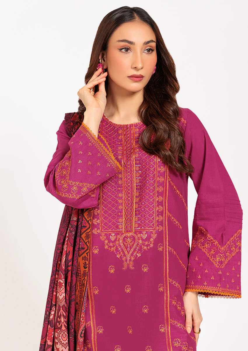 MAGENTA-CROSS HATCH-3 PIECE (WS6243P105) - Image 3