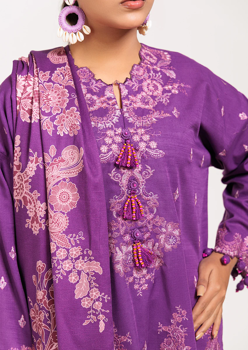 PURPLE-KHADDAR-3 PIECE (WS6243P78) - Image 3