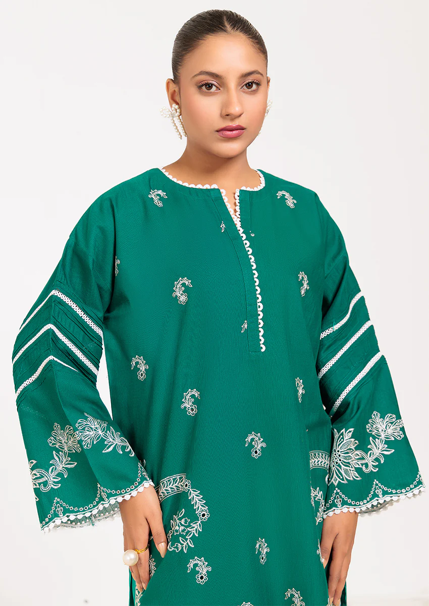 GREEN-KHADDAR-2 PIECE (WS7242P19) - Image 3