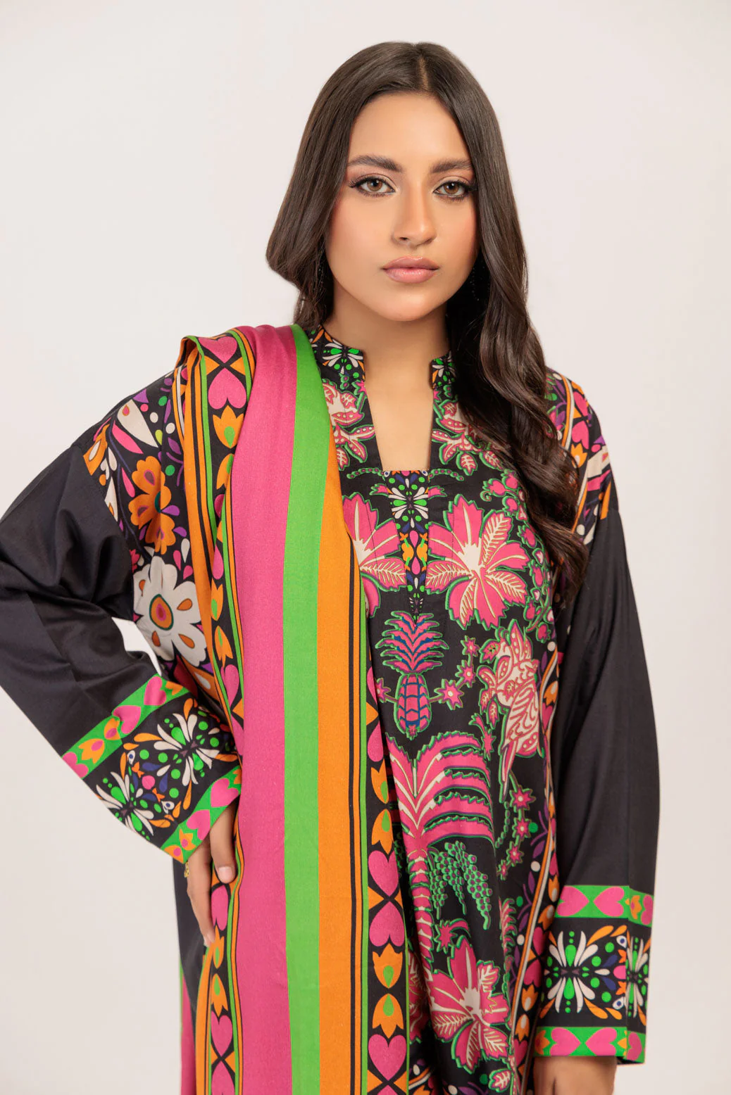 BLACK-VISCOSE-3 PIECE (WS7243P26) - Image 2
