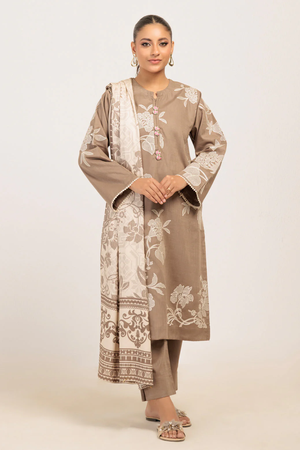 BEIGE-CROSSHATCH-3 PIECE (WS7243P45) - Image 3