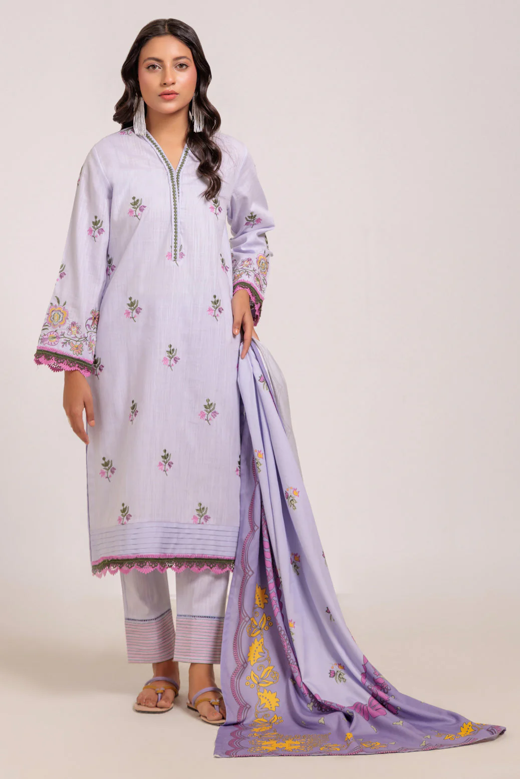 PURPLE-CROSS HATCH-3 PIECE (WS7243P46) - Image 3