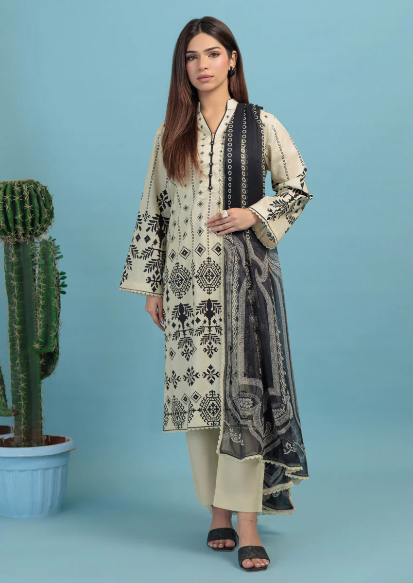 Beige-Cambric-3 Piece (WU25P3009)