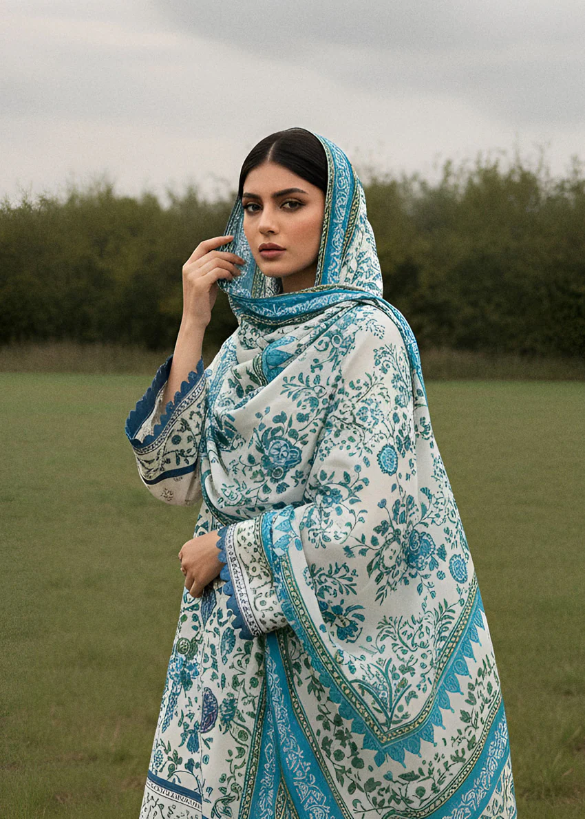 Mughal Bloom - 3 Pc (WU3PPBS25LI8S5) - Image 2