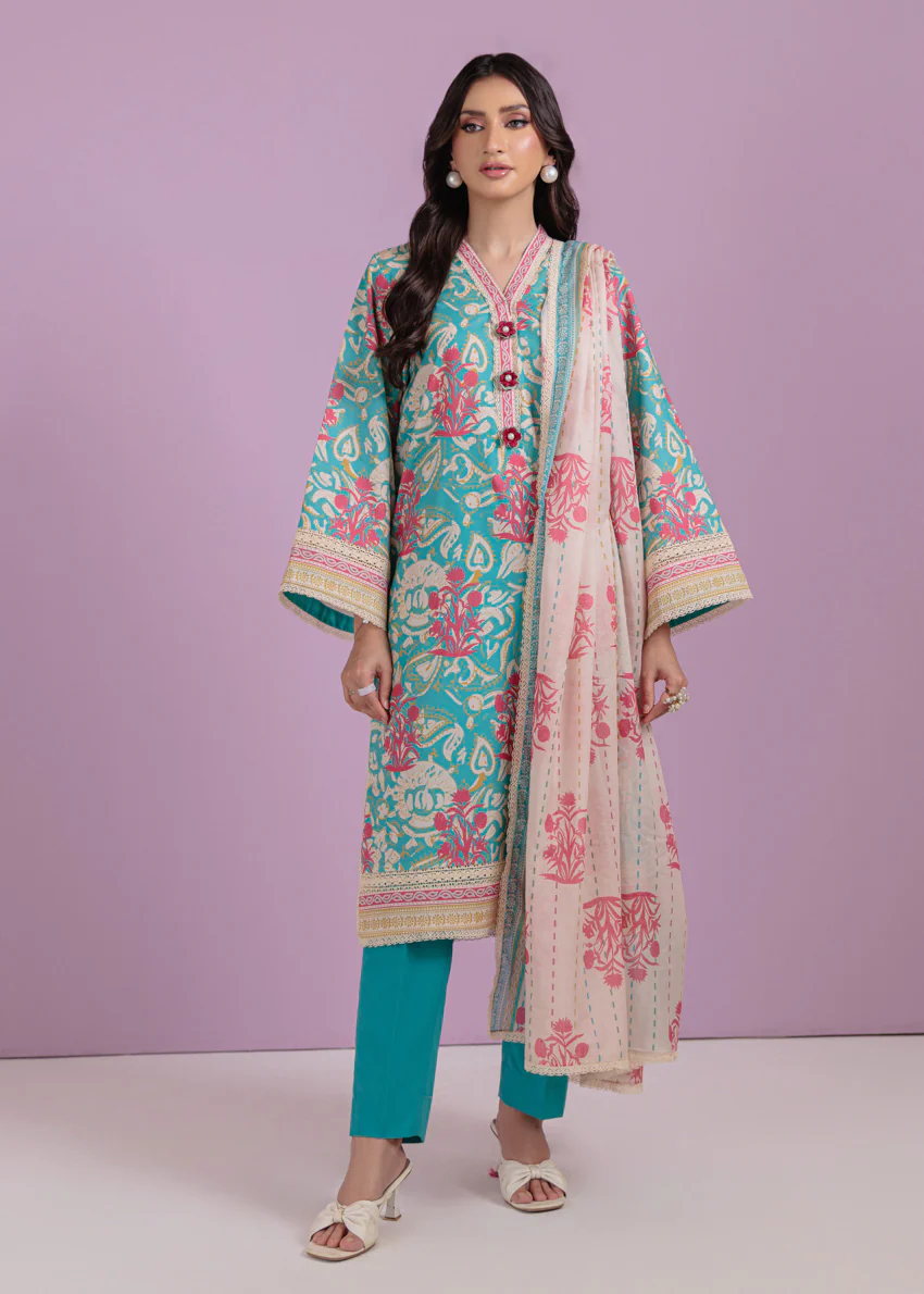 Stamp Floral - 3 Pc (WU3PPBS25LIUN06)
