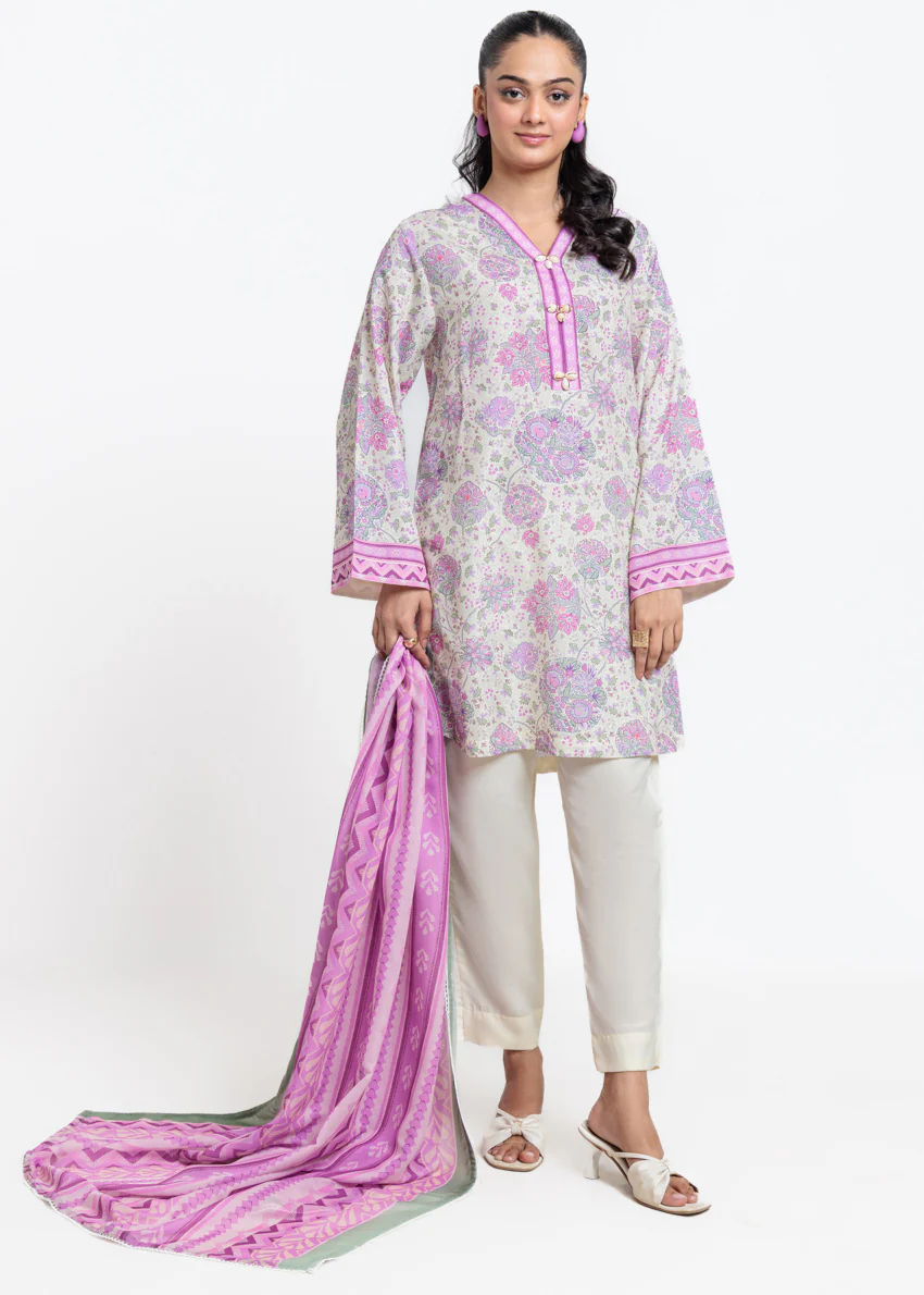 Cream- Cotton-3 Piece (WU3PPBS25SO6J26P)