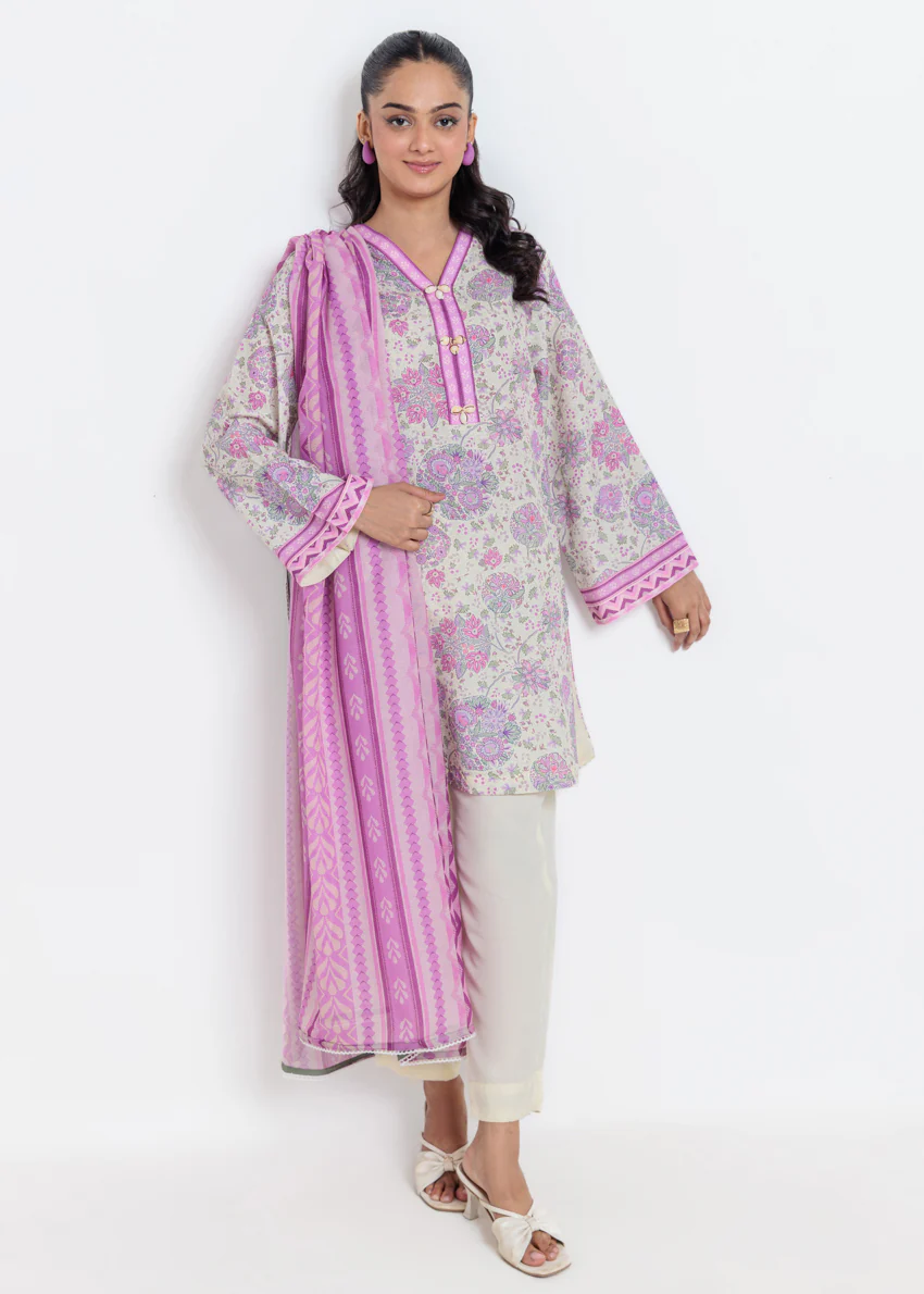 Cream- Cotton-3 Piece (WU3PPBS25SO6J26P) - Image 3