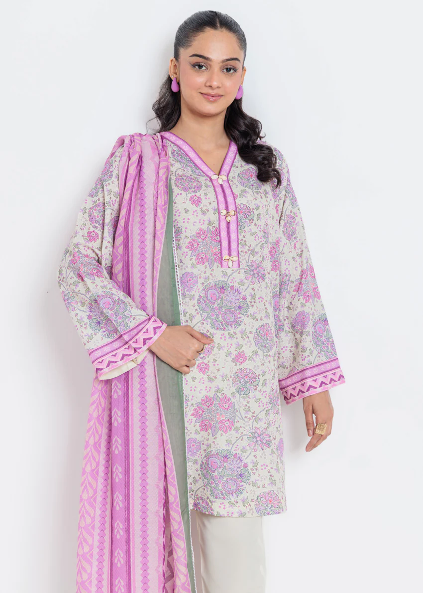 Cream- Cotton-3 Piece (WU3PPBS25SO6J26P) - Image 5