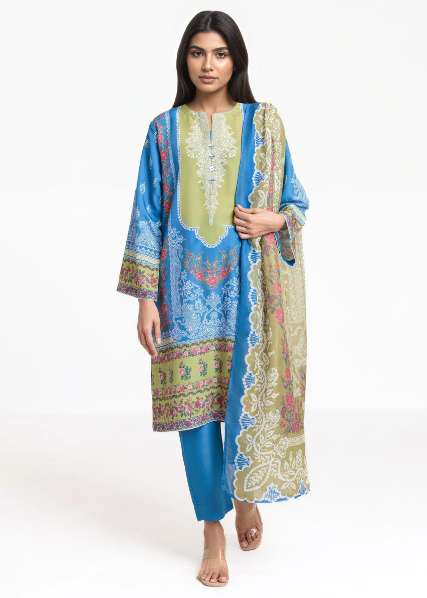 Blue- Cotton-3 Piece (WU3PPBS25SO6J28P) - Image 4