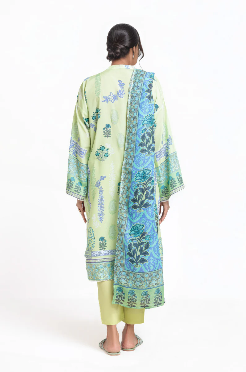 L-Green- Cotton-3 Piece (WU3PPBS25SO6J32P) - Image 4