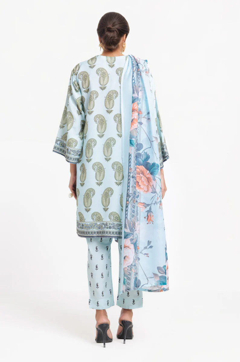 L-Blue- Cotton-3 Piece (WU3PPBS25SO6J36P) - Image 4