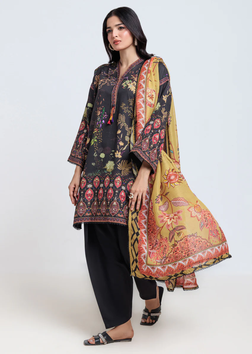 Black- Cotton-3 Piece (WU3PPBS25SO6J39P)