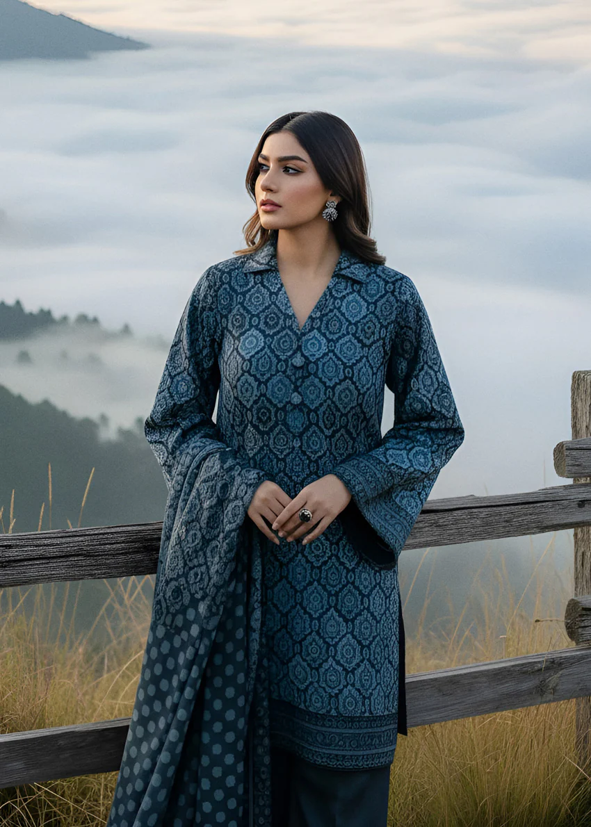 Chandni Bagh - 3 Pc (WU3PPBS25SO8S1) - Image 5